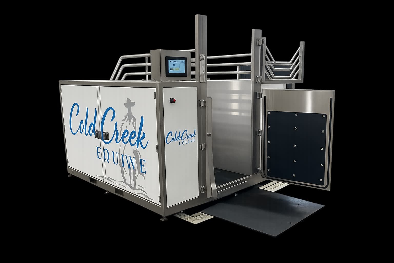 Cold Creek Equine Spa cold water therapy