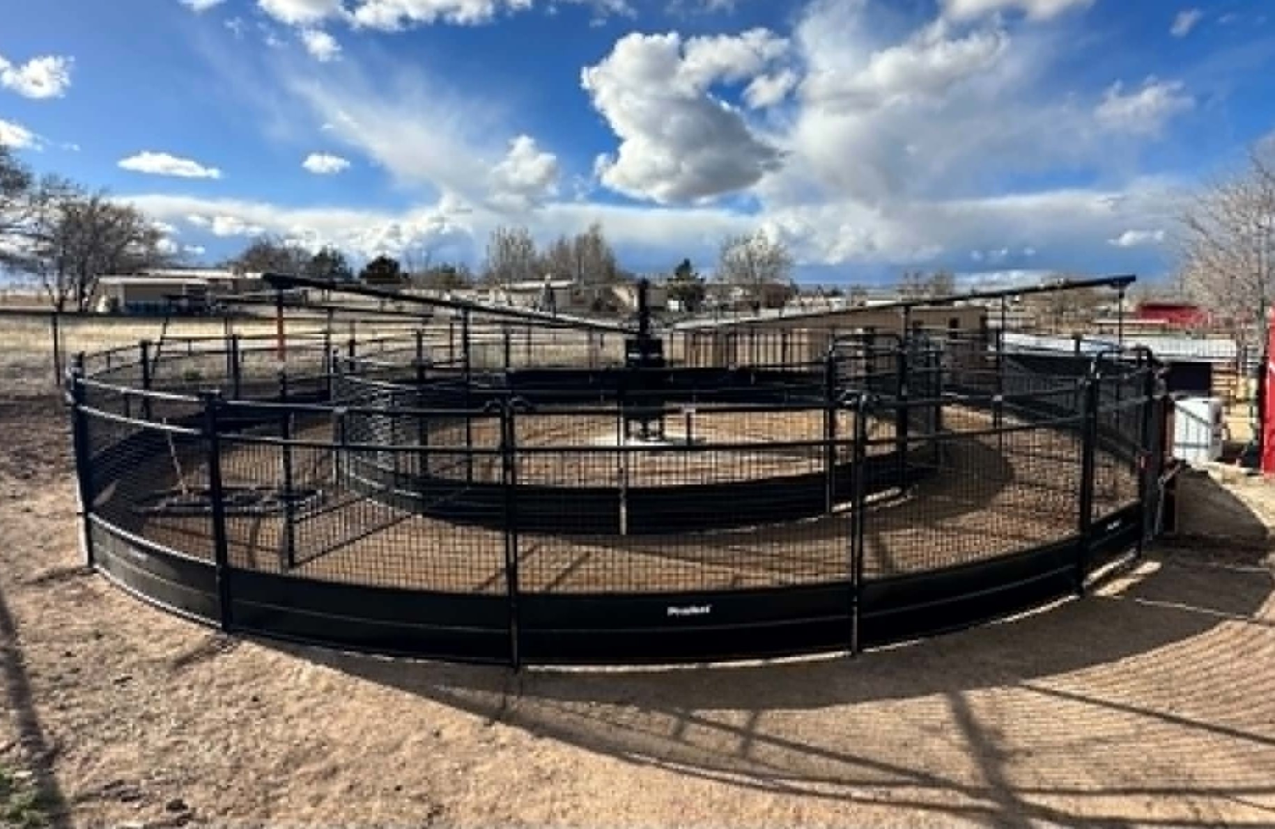 Priefert Panel Walker for equine conditioning